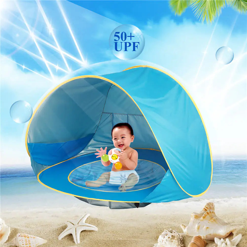 Baby Beach Tent Portable Infant Pool Protection Shade Light Travel Canopy