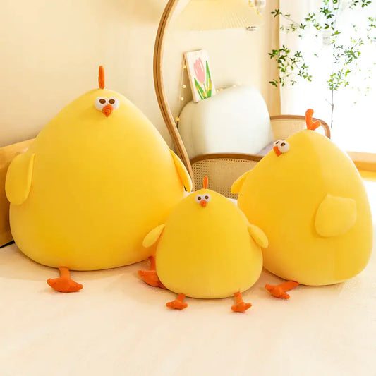 Stuffed Chicken Plush Doll Soft Animals Toy Kids Gift Cartoon Rooster Chick