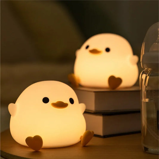 Cute Duck LED Night Light for Kids – Soothing Nursery Lamp with Soft Glow & Energy-Efficient Design