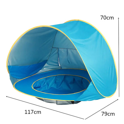 Baby Beach Tent Portable Infant Pool Protection Shade Light Travel Canopy