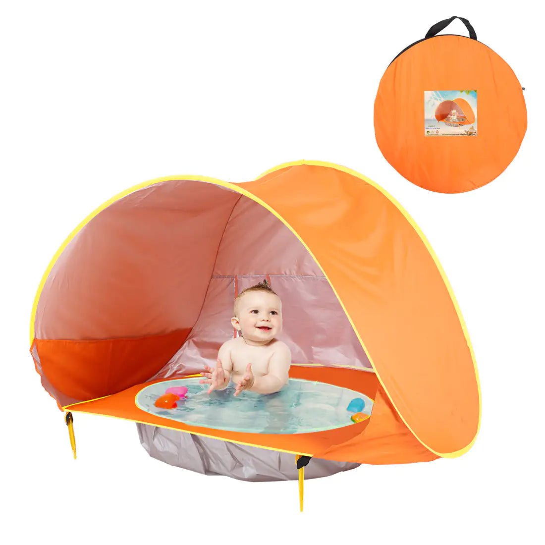 Baby Beach Tent Portable Infant Pool Protection Shade Light Travel Canopy